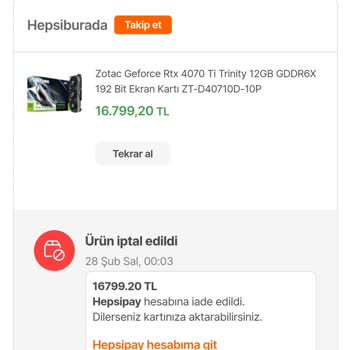 Zotac Haksızlık Yapıldı