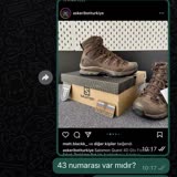 Salomon Ayakkabı Askeri Bot Turkiye Instagram Alışveriş Sayfası