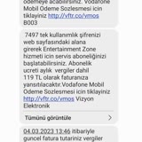 Vodafone Bilgim Olmadan Mobil Ödememden Para Çekmiş