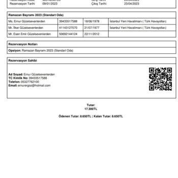 Ssc Tur Deprem Bölgesine İptal Olan Turun Ücretini İade Edilmemesi