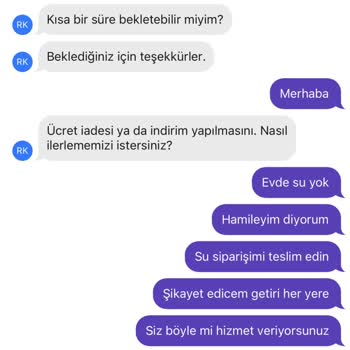 Getir Hamile Birini Susuz Bıraktı!