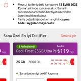 Vodafone Sunulan İndirimi Kabul Etmiyor!