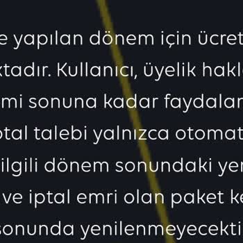 Turkcell TV Abonelik Haklarının Yerine Getirilmemesi