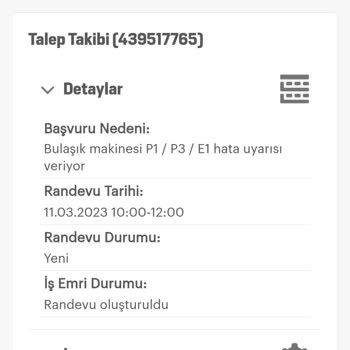 İlk Gününde E01 Hatası Altus Bulaşık Makinesi