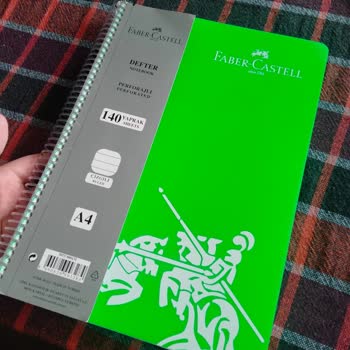 Faber-Castell 140 Yapraklı Defterinizde Sorun Yaşıyorum.