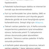 Turkcell Paket Tanımlama Sorunu