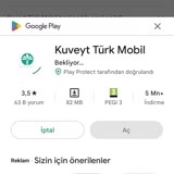 Play Store Ve Kuveyt Türk Bankacılığı