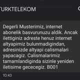 Türk Telekom Fiber İnternet Altyapı Sorunu!