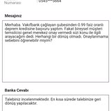 VakıfBank Deprem Kredisi Bilgisi Talebi