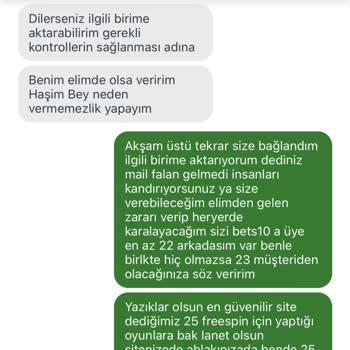 Bets10 Verilen Sözler Yerine Getirilmedi