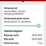 Vodafone Tarifemin 2. Dönem Kampanyasına Ulaşamıyorum