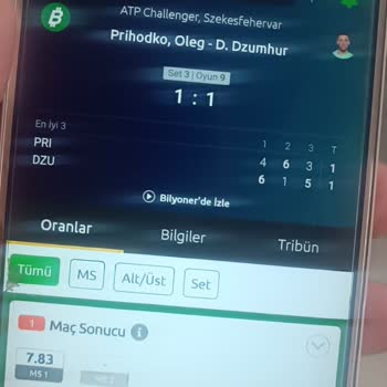 Bilyoner Maç Bittikten Sonra Skor Değiştiriyor