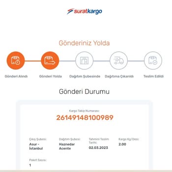 Trendyol Buluttabul Ürünü Sürat Kargo Kaybetti