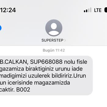 Kalıp Problemi Hatalı İnceleme SuperStep