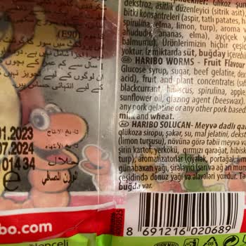 Sorunlu Haribo Şekerleme!
