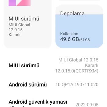 Xiaomi 9 C Güncelleme Almıyor