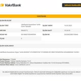VakıfBank Kazandıran Tarife İptali
