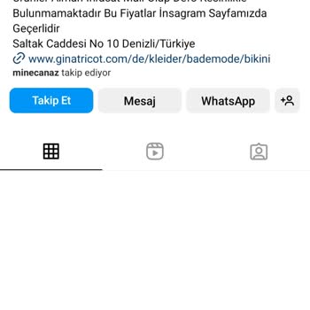 Badeanzugtr Instagram Hesabı Şikayet...