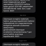 Türk Telekom Hattımı Kendi Hatasından Kapattı Açılmasını İstiyorum