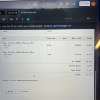 Butik Suez 'den Yanlış Ürün Gönderildi