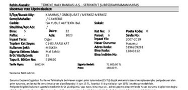 Halkbank DASK Poliçemi Yanlış Yaptı