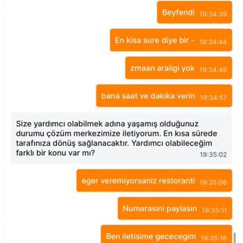 McDonald's Sipariş Teslim Edemiyor