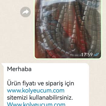 Kolyeucum.com Web Satış Sayfası Yanlış Ürün İletti