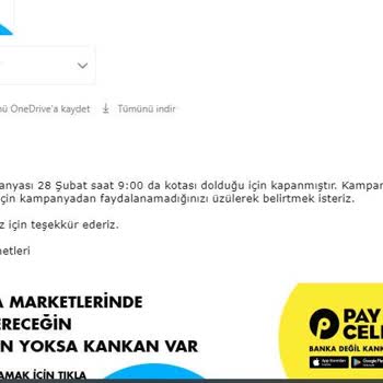 Paycell Kampanya Vaadini Yerine Getirmiyor