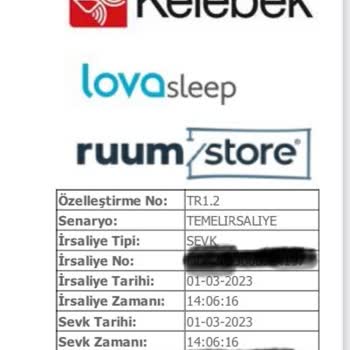 Kelebek Mobilya Teslim Süresi!