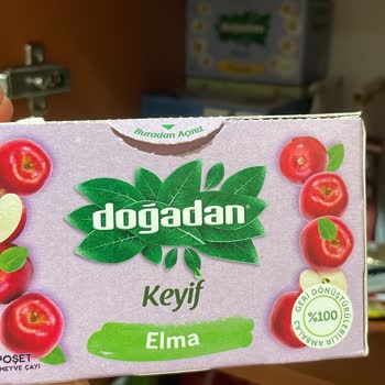 Doğadan Elma Çayı Kurtlanmış Çıktı