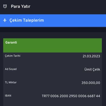 Bitex-tr.com Para Çekme