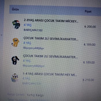 Baby Çapa Eksik Hatalı Geç Laubali Alışveriş