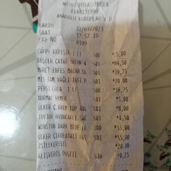 Cappy Karışık Meyve Suyu İçinde Yabancı Madde