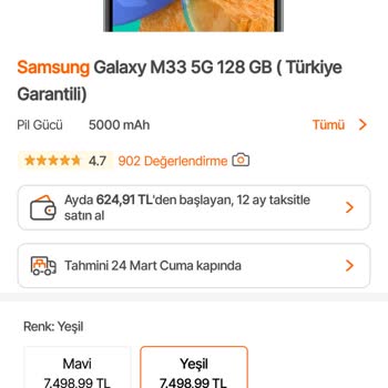 Hepsiburada Fiyat Farkı Talebi