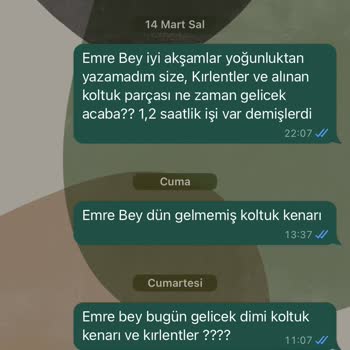 Cerenler AVM 4 Aydır Tamamlanmayan Eksik Mobilya