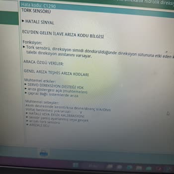 Hyundai Assan ESP Hatası. Direksiyon Sertleşmesi