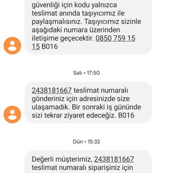 Trendyol Express'in Gönderi Sorunu