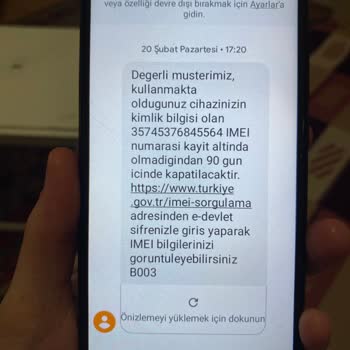 Reeder Marka Telefonun IMEI Sorunu