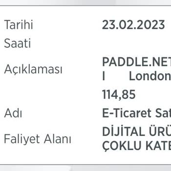 Paddle.net Habersiz Kartımdan Para Çekmiş