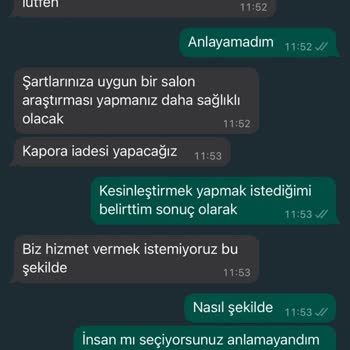 Gaye Kuaför (Şirinyer) Gaye Kuaför Egosu Ve Saygısızlığı