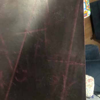 Mottoileather Hobi Deri Aldığım Üründeki Ayakkabı İzleri Ve Delikler