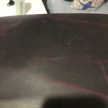 Mottoileather Hobi Deri Aldığım Üründeki Ayakkabı İzleri Ve Delikler