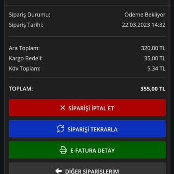 Mistoptan Ürün Gönderimi Yapılmaması