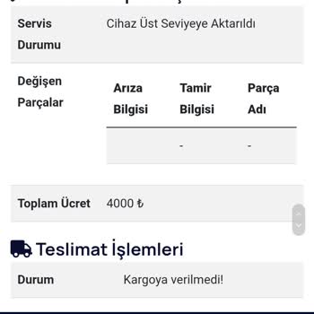 Mobilfix Bilişim iPhone 11 Telefonumu 1 Aydır Kargoya Vermiyor!