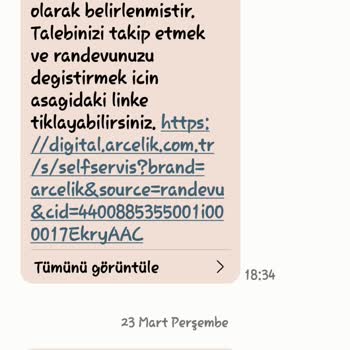 Arçelik Yetkili Servis İlgisizliği