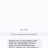 Vodafone Servis Aboneliği İptali