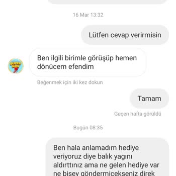Süper Kids Balık Yağı Mağduriyeti