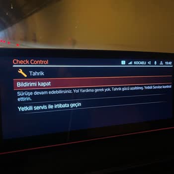 BMW 2022 520i Tahrik Hatası