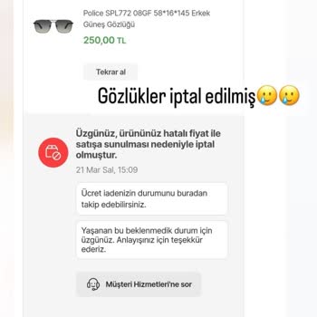 Hepsiburada Aldatıcı Ürün Satışı.