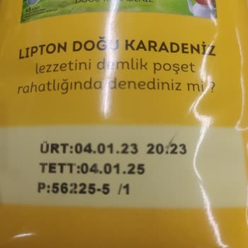 Lipton Doğu Karadeniz Çay Bozuk Zehirlenmesi Yaptı